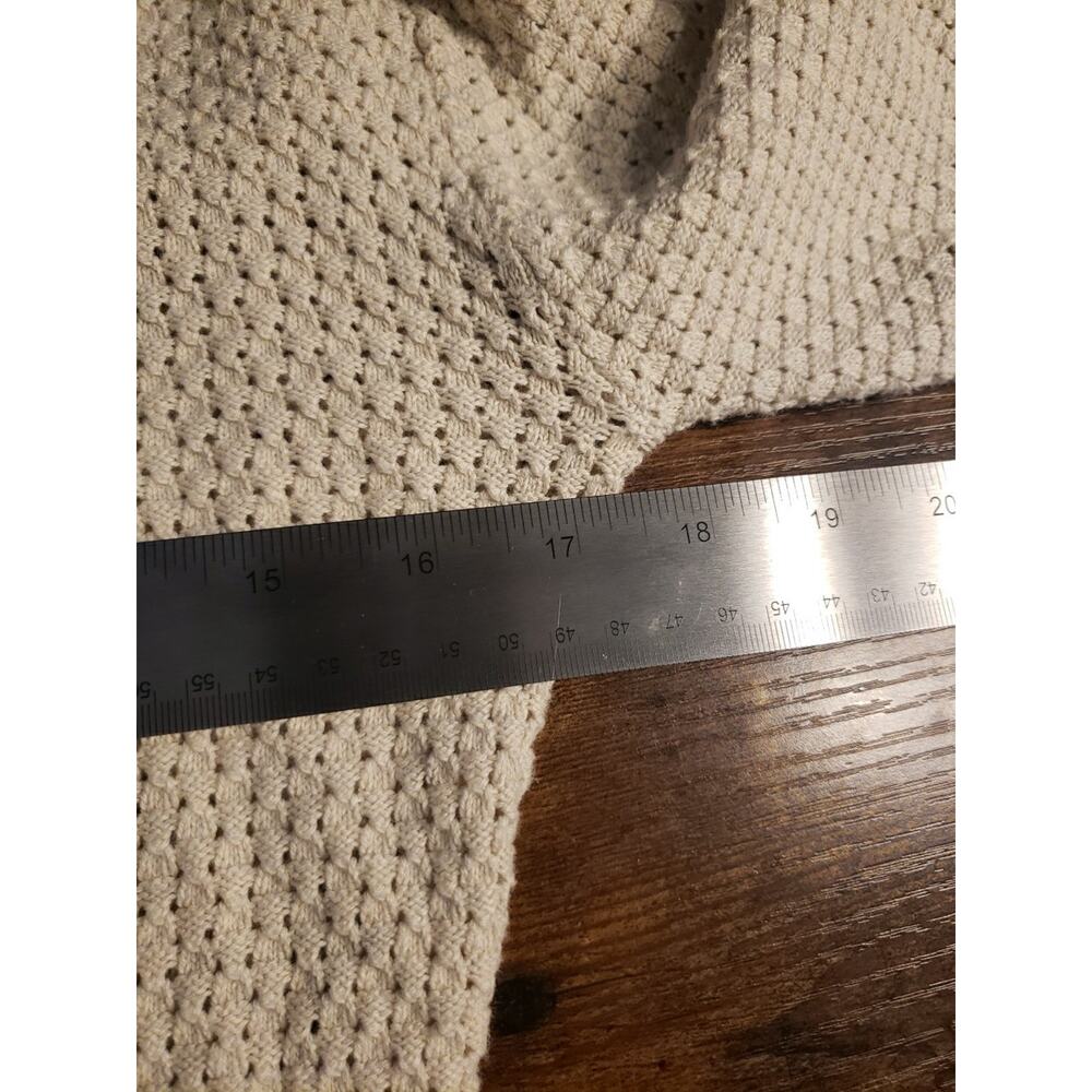 Hudson Los Angeles‎ XS Women Sweater Twisted Back Cream Reversible MSRP $165 - Picture 6 of 10
